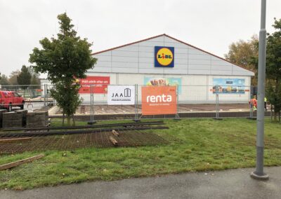 Projektfakta: Lidl Halmstad, utförande 2020-2021